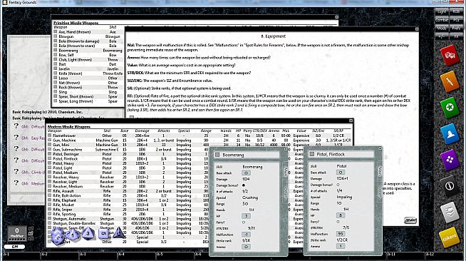 Fantasy Grounds - Basic Roleplaying (BRP) Ruleset