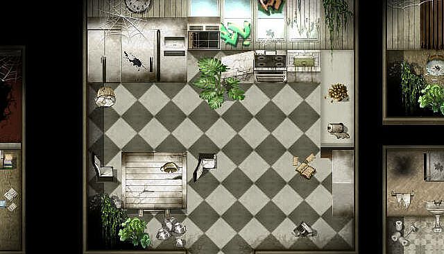 RPG Maker MV - KR Urban Decay Interior Tileset