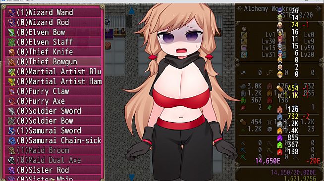 Succubus Alchemist: Transformation, Orgasming Hell