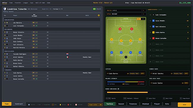 Marvelous Soccer Management