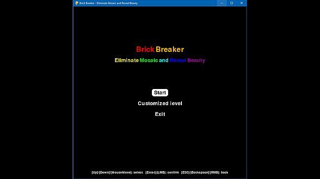 Brick Breaker: Eliminate Mosaic and Reveal Beauty 打砖块: 消除马赛克 揭开真面目