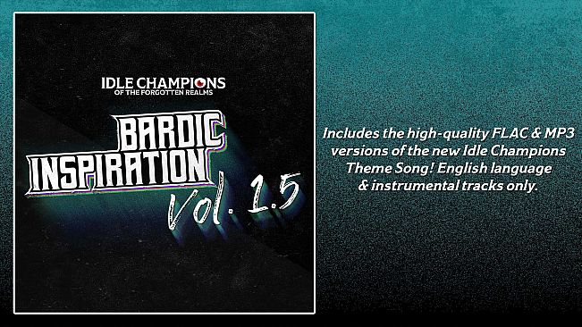 Idle Champions - Bardic Inspiration Vol 1.5
