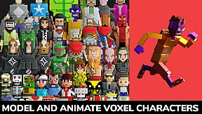 Anima Toon :3D Voxel Character Animation