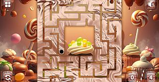 Sweetie Candy Maze: Brown Chocolate