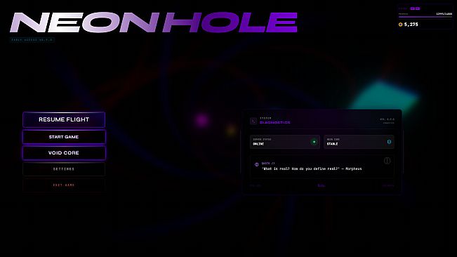 Neon Hole