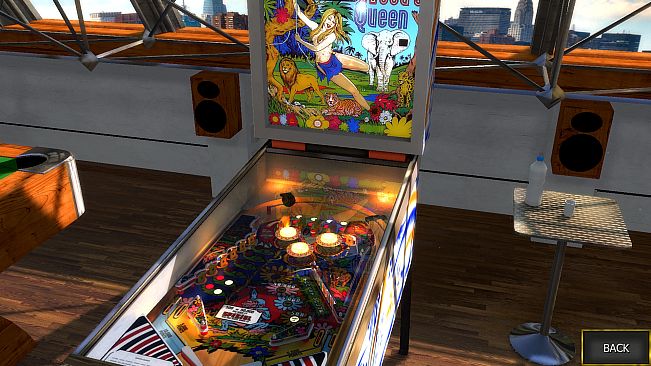 Zaccaria Pinball - Wood's Queen Table