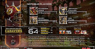 Mutant Football League: Brainwashington Cadavers