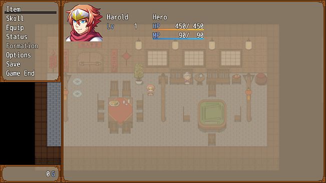 RPG Maker MV - CSW STUDIO New Year Decorations - Tilesets and UI