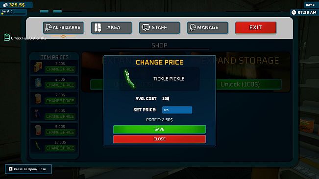 Alien Market Simulator