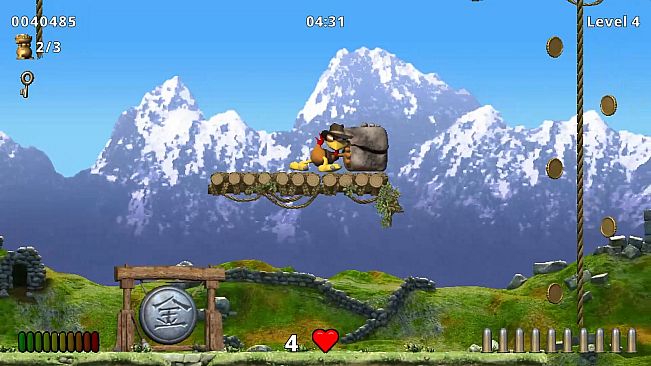 Moorhuhn Jump and Run 'Traps and Treasures 2'
