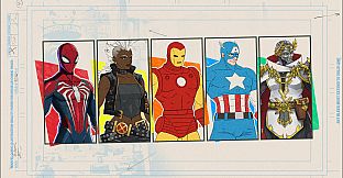MARVEL Tōkon: Fighting Souls - Captain America Classic Costume