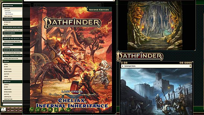 Fantasy Grounds - Pathfinder 2 RPG - Lost Omens: Cheliax, Infernal Inheritance