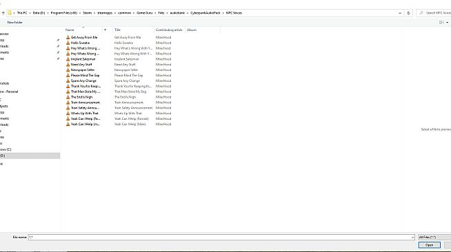 GameGuru - Cyberpunk Audio Pack