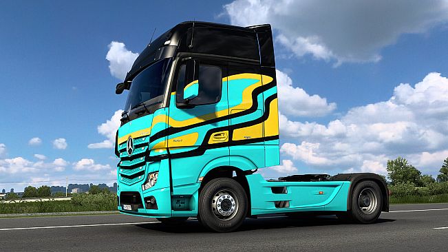 Euro Truck Simulator 2 - Modern Lines Paint Jobs Pack