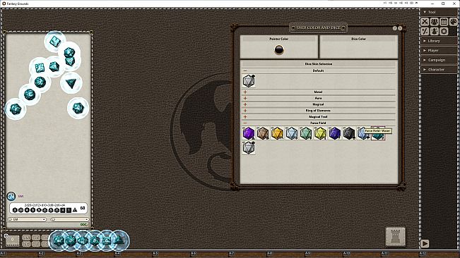 Fantasy Grounds - Force Field Dice Pack