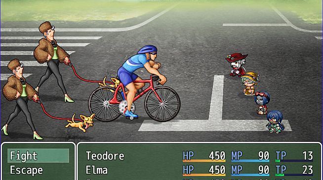 RPG Maker MZ - Modern Day Menace Battlers