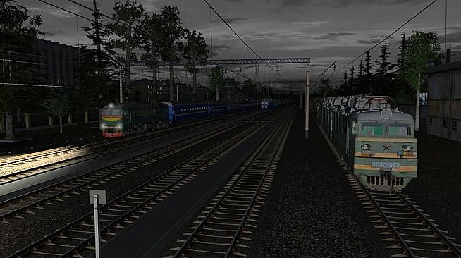 Trainz Plus DLC - Balezino Mosti Sessions - Lichachove to Mosti (Day / Night Passenger Runs)