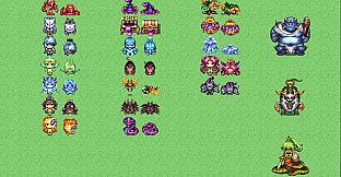 RPG Maker MZ - MV Enemies - character sprites