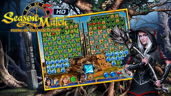 Season Match 3 - Curse of the Witch Crow