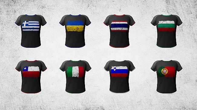 Capsa - Character Flags Patterns Pack