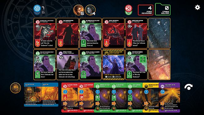 Dresden Files Cooperative Card Game - Ra Crossover