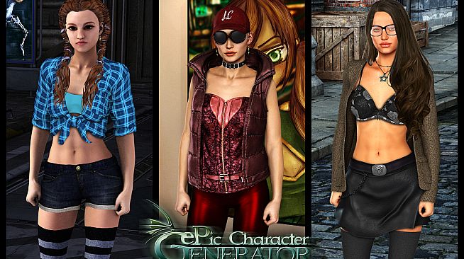 ePic Character Generator - Season #2: Female Modern #1