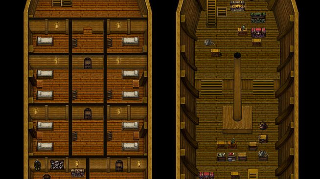 RPG Maker VX Ace - Pirate Ship Tiles