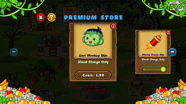 Bloons TD 5 - Halloween Dart Monkey Skin