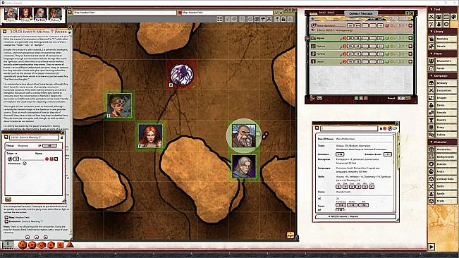 Fantasy Grounds - Pathfinder 2 RPG - Outlaws of Alkenstar AP 2: Cradle of Quartz