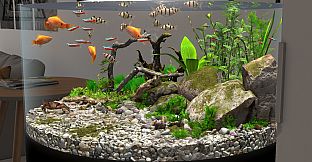Behind Glass: Aquarium Simulator - Round Tank and Jellyfish Pack