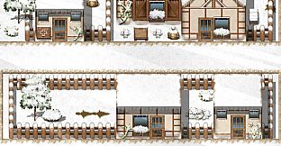 RPG Maker MV - KR Snow Town Tileset