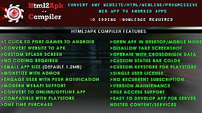 HTML 2 APK Compiler