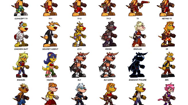 TY the Tasmanian Tiger 4 - The Art of