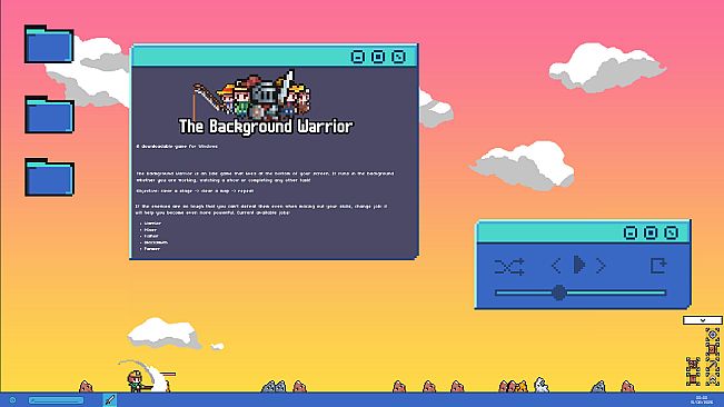 The Background Warrior