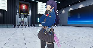FULL METAL SCHOOLGIRL - Accessory: "Pink Grey Alien"