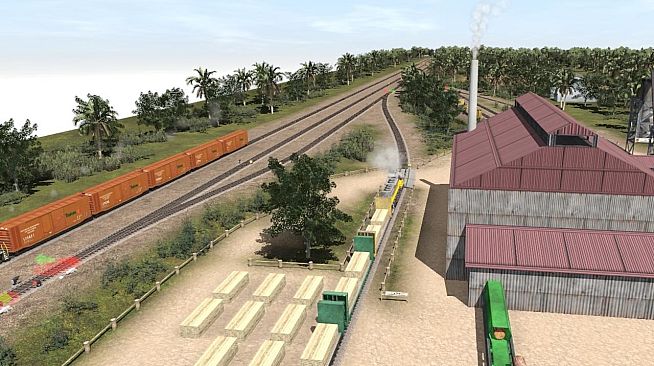 Trainz 2022 DLC - Florida Rail Road Museum Model Railroad