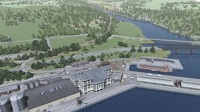 Trainz 2022 DLC - Route: Tidewater Point Railroad 3.0