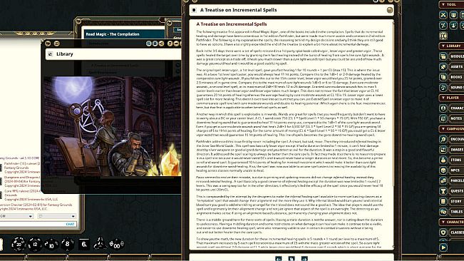 Fantasy Grounds - Read Magic - The Compilation