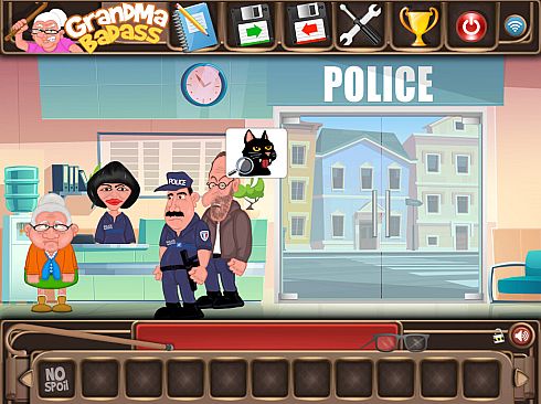 GrandMa Badass - a crazy point and click adventure