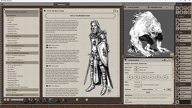 Fantasy Grounds - The Brain Gorger's Appetite (5E)
