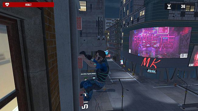 Neon City Climbing Simulator