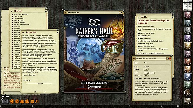 Fantasy Grounds - Into the Wintery Gale: Raider’s Haul (PFRPG)