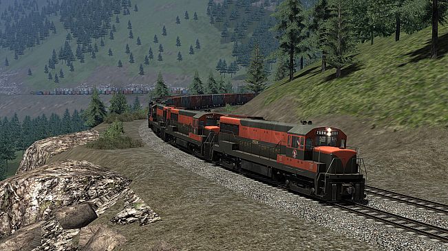 Train Simulator: Burlington Northern U25