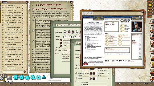 Fantasy Grounds - Waylaid on Wayland & Gunboat Diplomacy