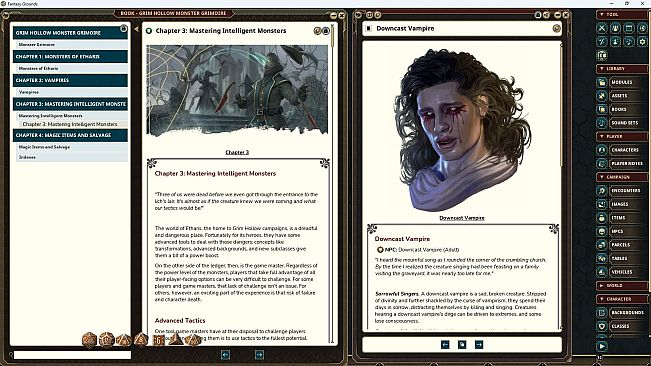 Fantasy Grounds - Grim Hollow: Monster Grimoire