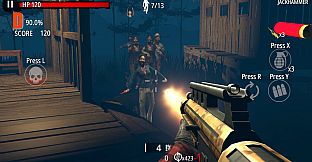 Zombie Hunter: D-Day - SS-ranked Weapon "JACKHAMMER"