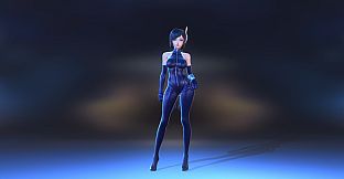 Angel Legion-DLC Tight Leather (Blue)