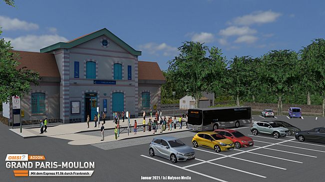 OMSI 2 Add-on Grand Paris-Moulon