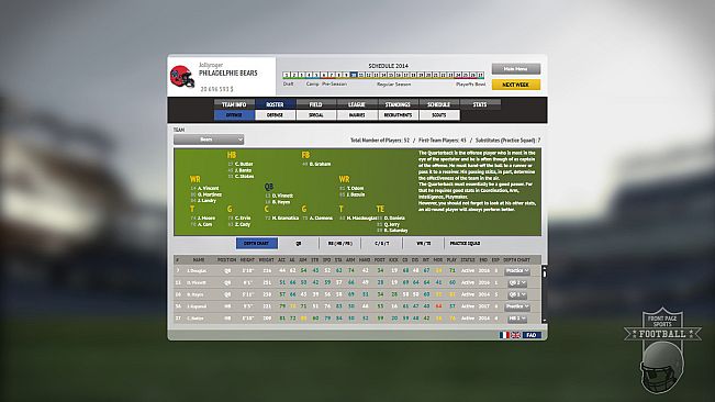 Front Page Sports Football