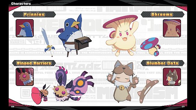 Disgaea Mayhem - Mini Art Book
